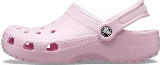 Alt view image 3 of 6 - Crocs Unisex Classic Lightweight & Comfort Clog - Ballerina Pink, Size M13