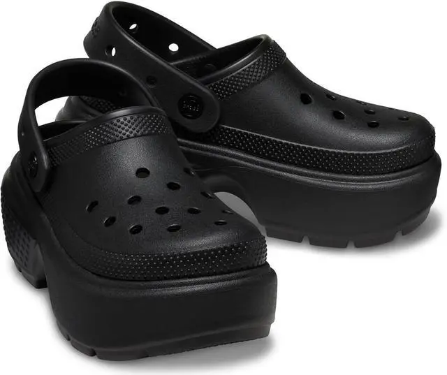 Main image of Crocs Men's Ankle Strap Sport Stylish & Comfortable Sandal, Black, Size M11