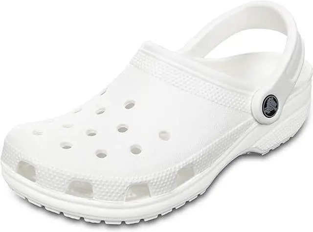 Main image of Crocs Unisex Classic Comfort Lightweight Casual Clogs, White, M12/W14