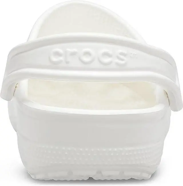 Alt view image 2 of 4 - Crocs Unisex Classic Comfort Lightweight Casual Clogs, White, M13/W15