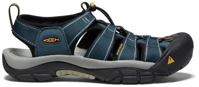 Alt view image 5 of 6 - KEEN Men's Newport H2 Closed Toe Water Sandals - Navy/Medium Grey, Size 11
