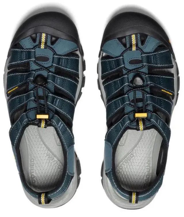 Alt view image 2 of 6 - KEEN Men's Newport H2 Closed Toe Water Sandals - Navy/Medium Grey, Size 11