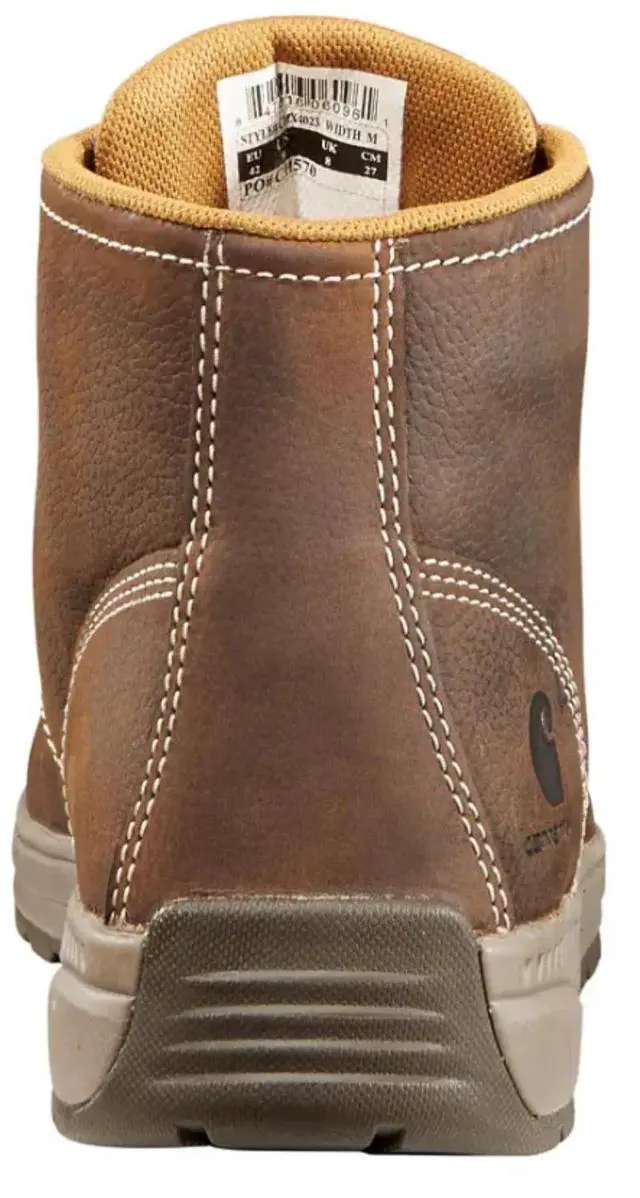Alt view image 4 of 7 - Carhartt Lightweight Wedge Moc Toe Chukka Regular/Wide Boot, Brown, Size W 12