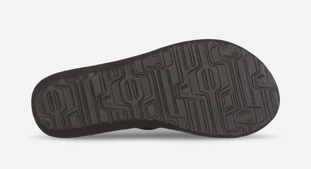 Alt view image 3 of 5 - Teva Women's Mush Mandalyn Wedge Ola 2 Flip-Flop Regular Sandal, Black, Size 11