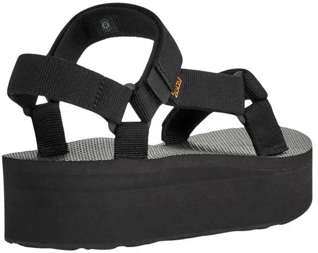 Alt view image 4 of 7 - Teva Women's Lightweight Flatform Universal Regular Sandal, Black, Size 9