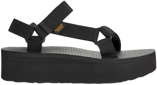 Alt view image 2 of 7 - Teva Women's Lightweight Flatform Universal Regular Sandal, Black, Size 9
