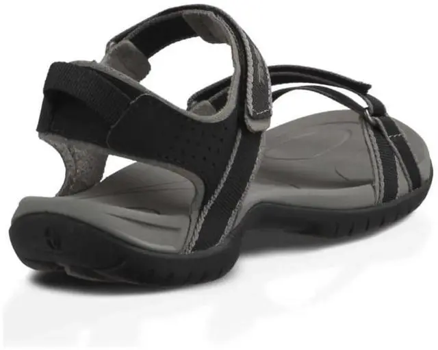 Alt view image 3 of 6 - Teva Women's Lightweight Verra Hiking Regular Sandal, Black/Grey, Size 8.5