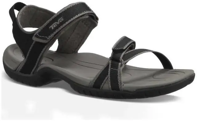 Alt view image 2 of 6 - Teva Women's Lightweight Verra Hiking Regular Sandal, Black/Grey, Size 9