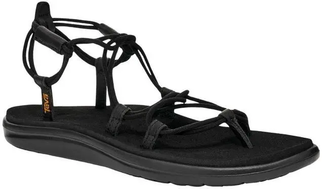 Main image of Teva Women's Voya Infinity Flip-Flop Comfortable Regular Sandal, Black, Size 5