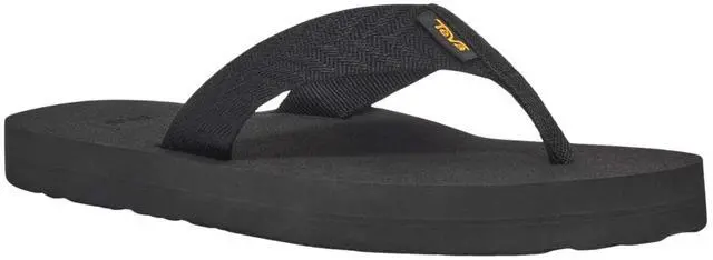 Main image of Teva Women's Mush II Flip-Flop Comfortable Regular Sandal, Black, Size 9