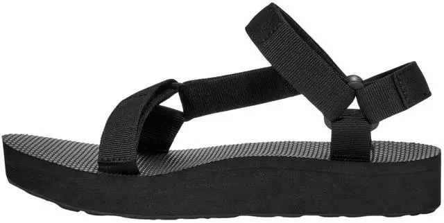 Alt view image 3 of 7 - Teva Women's Midform Universal Comfortable Regular Sandal, Black, Size 10