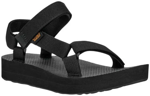 Main image of Teva Women's Midform Universal Comfortable Regular Sandal, Black, Size 8
