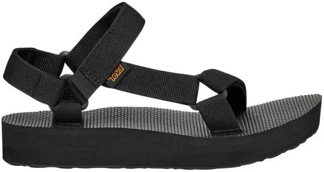 Alt view image 2 of 7 - Teva Women's Midform Universal Comfortable Regular Sandal, Black, Size 8