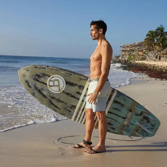 Alt view image 6 of 7 - Hari Mari Men's Dunes Boat Safe Waterproof Flip Flops, Tobacco, Size 10