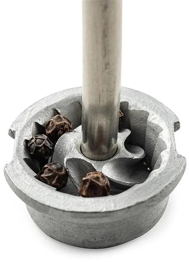 Alt view image 5 of 6 - Peugeot Paris U'Select 12-Inch Wood Pepper Grinder/Mill, Natural