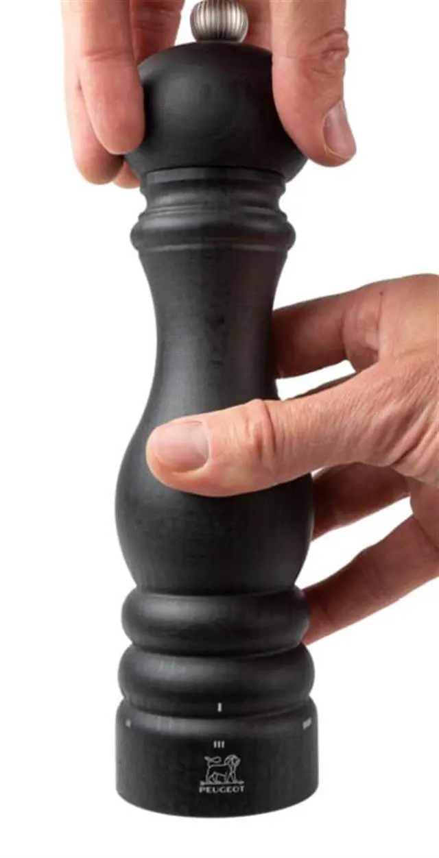 Alt view image 4 of 5 - Peugeot Paris U'Select 22-cm Beechwood Pepper Mill Wood, Graphite, 8.67in