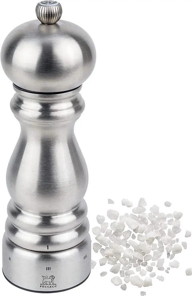 Main image of Peugeot 32487 Paris Chef u'Select 7-Inch Stainless Steel Salt Mill