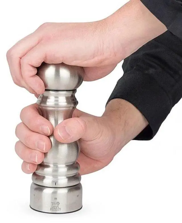 Alt view image 6 of 6 - Peugeot Paris Chef u'Select 7-Inch Stainless Steel Lightweight Pepper Mill