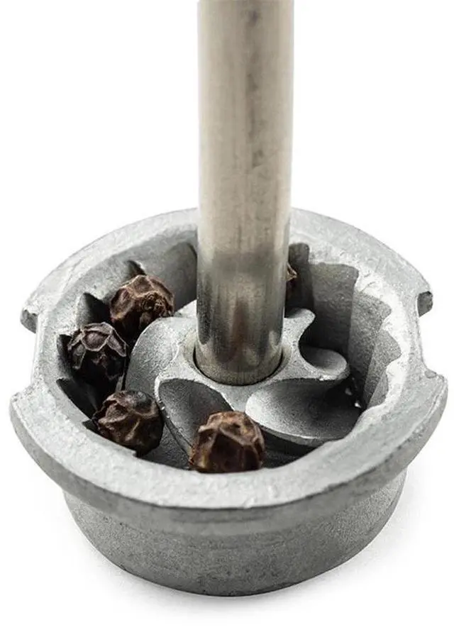 Alt view image 5 of 6 - Peugeot Paris Chef u'Select 7-Inch Stainless Steel Lightweight Pepper Mill