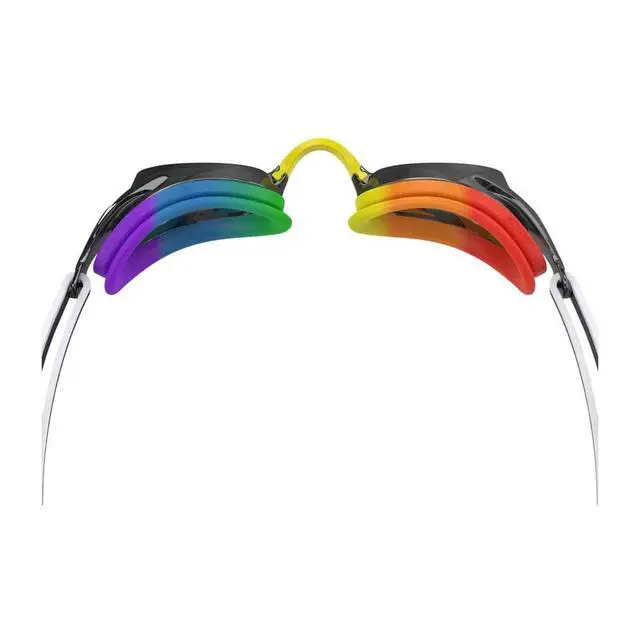 Alt view image 4 of 7 - Speedo Womens Vanquisher 3.0 Mirror Anti-Fog Swimming Goggles, Rainbow
