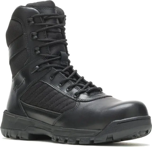 Main image of Bates Men's Sport 2 Tall Zip Composite Toe Black Military & Tactical Boot, Size W 10.5