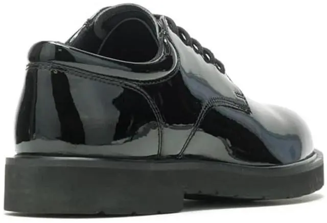 Alt view image 5 of 7 - Bates Men's Comfortable High Gloss Duty Oxford Uniform Shoe, Black, Size M 11