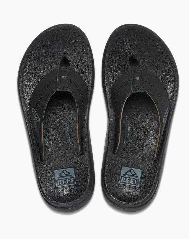 Alt view image 2 of 6 - REEF Men's Swellsole Cruiser Flip Flop Regular Sandal - Black/Grey, Size 11
