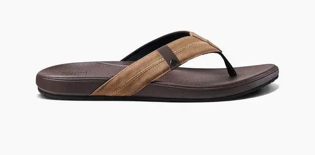 Alt view image 2 of 6 - REEF Women's Cushion Phantom 2.0 Regular Flip Flop Sandal - Brown/Tan, Size 10