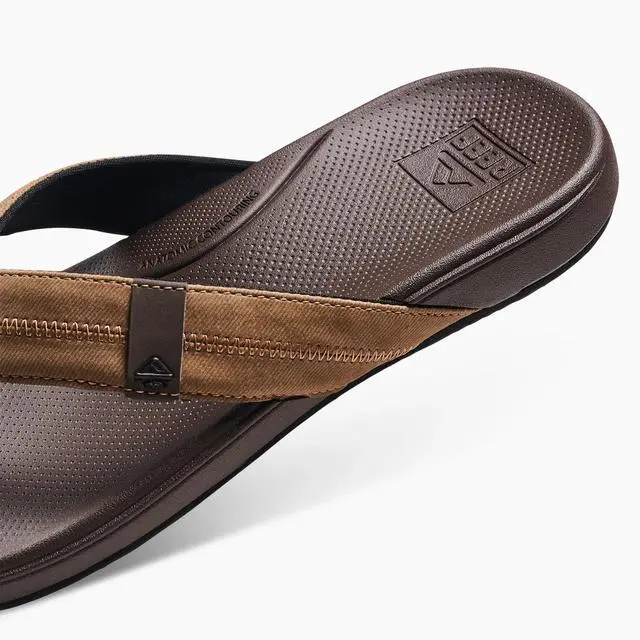 Alt view image 5 of 6 - REEF Women's Cushion Phantom 2.0 Regular Flip Flop Sandal - Brown/Tan, Size 11