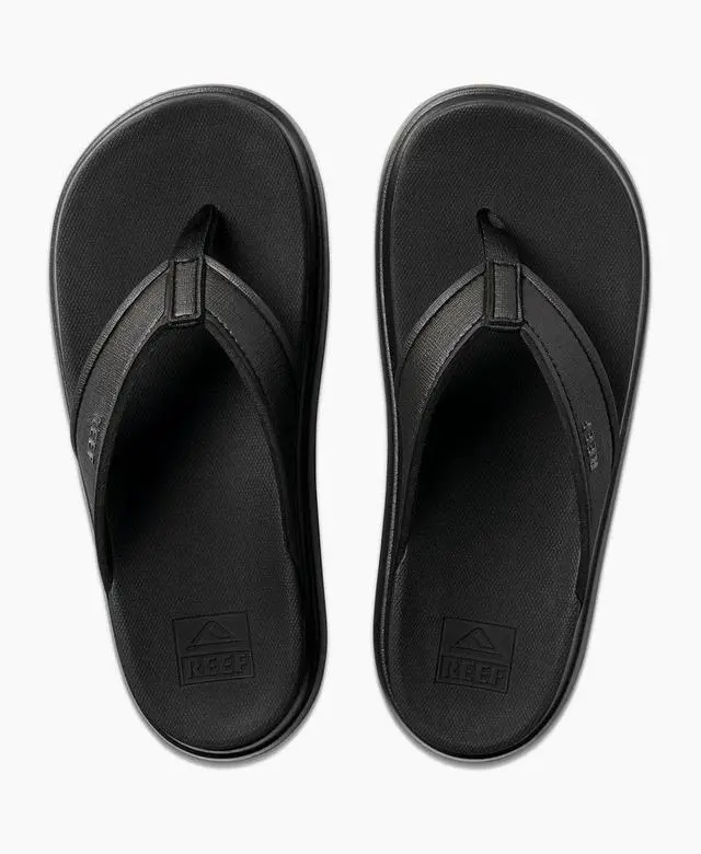 Alt view image 3 of 7 - REEF Women's Cruiser Bondi Flip Flop Regular Sandal - Black/Black, Size 8