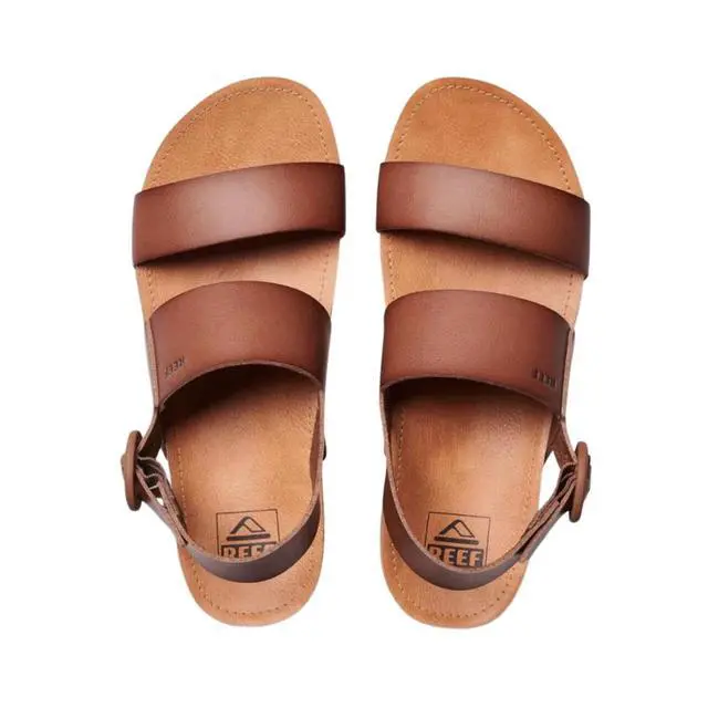 Alt view image 3 of 6 - REEF Women's Vista Hi Comfortable Regular Buckle Sandal - Espresso, Size 7