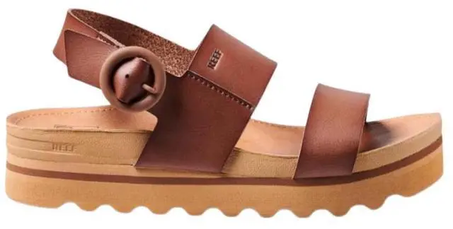 Alt view image 2 of 6 - REEF Women's Vista Hi Comfortable Regular Buckle Sandal - Espresso, Size 8