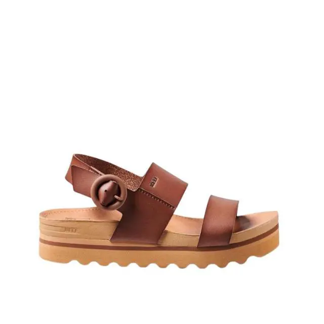 Alt view image 2 of 6 - REEF Women's Vista Hi Comfortable Regular Buckle Sandal - Espresso, Size 9