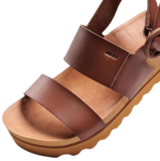 Alt view image 4 of 6 - REEF Women's Vista Hi Comfortable Regular Buckle Sandal - Espresso, Size 9
