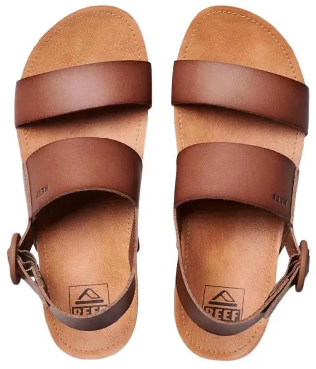 Alt view image 3 of 6 - REEF Women's Vista Hi Comfortable Regular Buckle Sandal - Espresso, Size 9