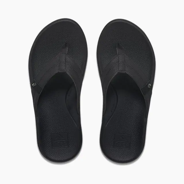 Alt view image 2 of 6 - REEF Men's Cushion Phantom 2.0 Flip Flop Regular Sandal - Black, Size 10