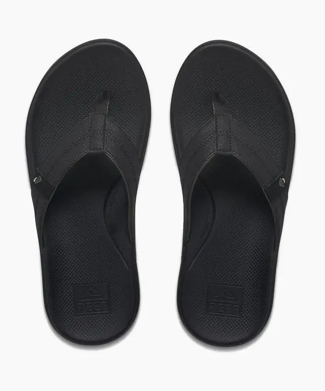 Alt view image 2 of 6 - REEF Men's Cushion Phantom 2.0 Flip Flop Regular Sandal - Black, Size 12