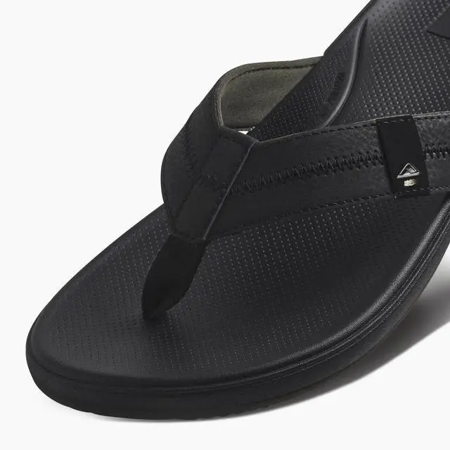 Alt view image 5 of 6 - REEF Men's Cushion Phantom 2.0 Flip Flop Regular Sandal - Black, Size 12