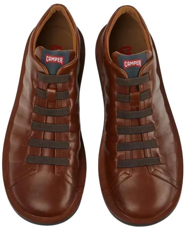 Alt view image 3 of 5 - Camper Men's Comfortable Stylish Beetle Sneakers, Brown, Size US 7