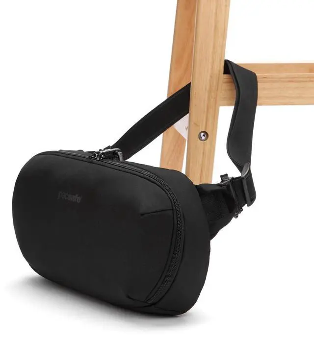 Alt view image 3 of 6 - Pacsafe Unisex Metrosafe X Anti-Theft Urban Sling Bag, One Size, Black