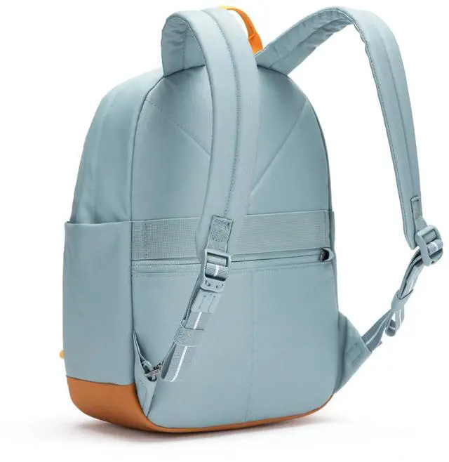 Alt view image 2 of 7 - Pacsafe GO Anti-Theft 15L Backpack with 13" Padded Laptop Sleeve, Fresh Mint