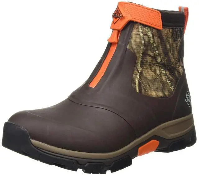 Main image of Muck Boots Men's Breakup Country Apex MID Zip Boot, Brown/Mossy Oak, Size US 42