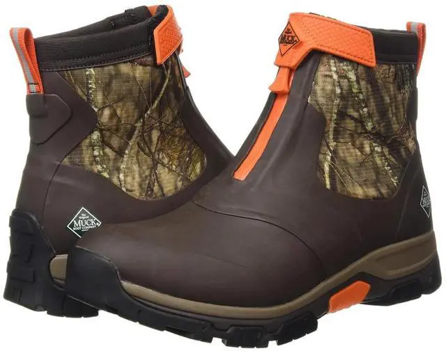 Alt view image 5 of 7 - Muck Boots Men's Breakup Country Apex MID Zip Boot, Brown/Mossy Oak, Size US 42