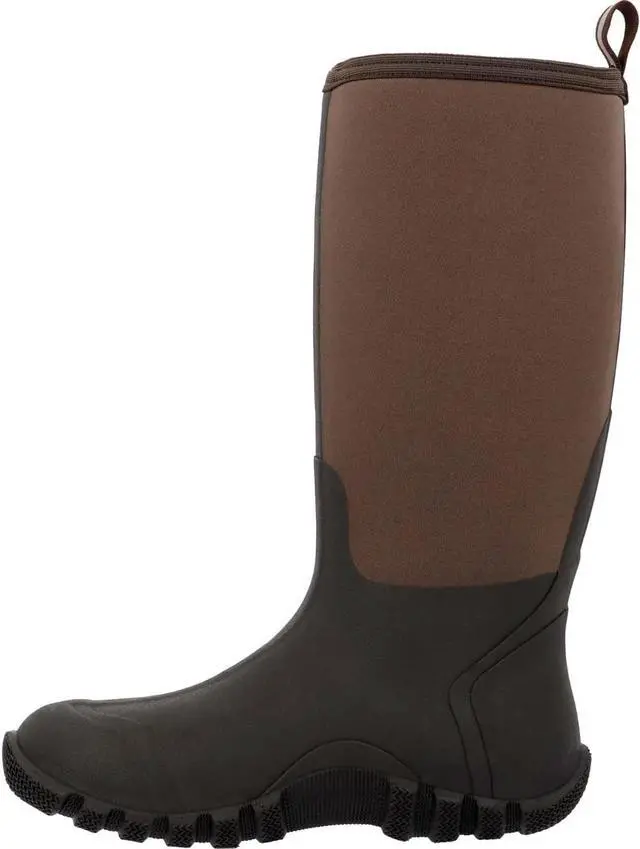 Alt view image 2 of 7 - Muck Boots Men's Slip-On Edgewater Classic Tall Boot - Brown, Size 42