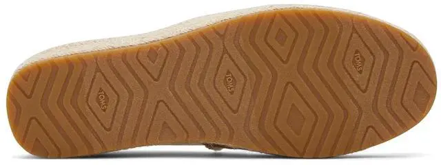 Alt view image 5 of 7 - TOMS Women's Valencia Espadrille Comfortable Slip-On Flat Loafer, White, Size 8