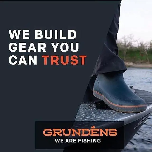 Alt view image 6 of 7 - Grundens Mens DECK-BOSS Comfortable Ankle Boot - Monument Grey, Size US M 13
