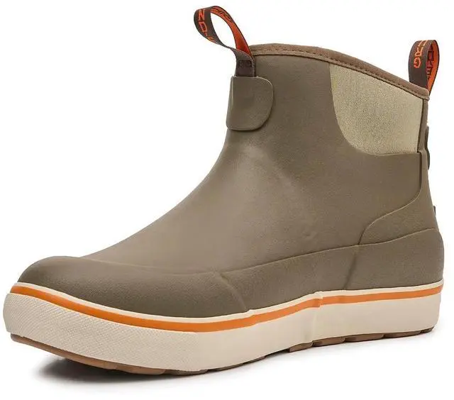 Main image of Grundens Men's Deck-Boss Durable & Waterproof Ankle Boot, Otter, Size 11