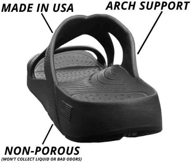 Alt view image 4 of 6 - NuuSol Women's Hailey Lightweight Slide Sandals, Eclipse Black, Size W 10