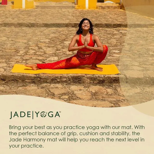 Alt view image 5 of 6 - JadeYoga 368MB Harmony Mat, Midnight Blue, 3/16" 24" x 68"