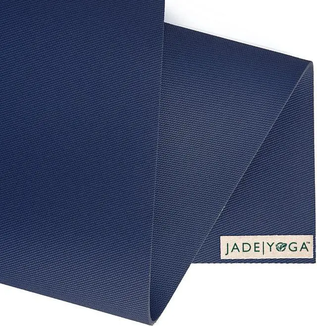 Alt view image 2 of 5 - JadeYoga 374MB Harmony Mat, Midnight Blue, 3/16" 24" x 74"